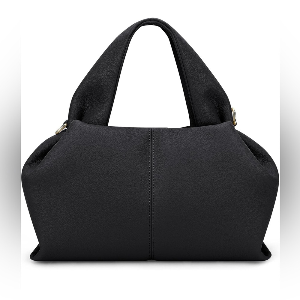 Cloud Pouch Dumpling Bag Faux Leather